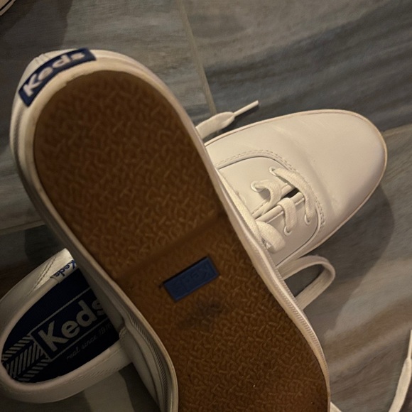 Keds Classic White Sneakers - SZ10 - Picture 6 of 7